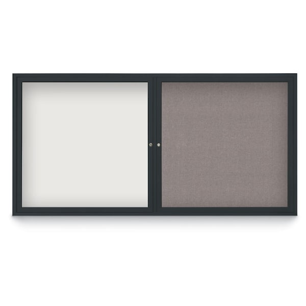 Corkboard, Burgundy/Black, 24" x 36"